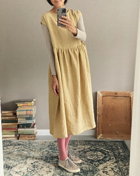 OVERSIZED dress AMELIA long