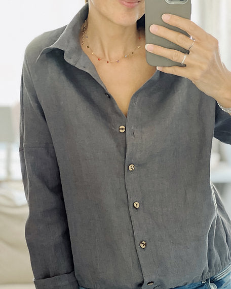 Women's linen top IVY