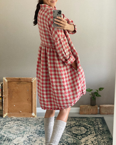 Women's linen dress AUDREY
