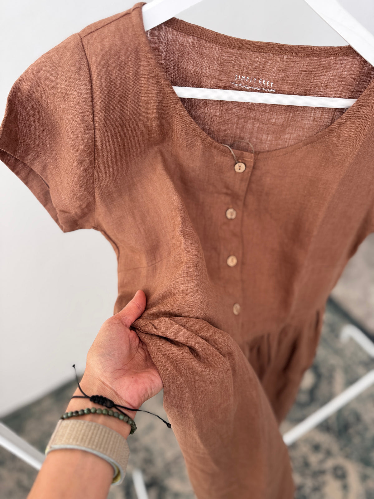 MUMMY dress short sleeve