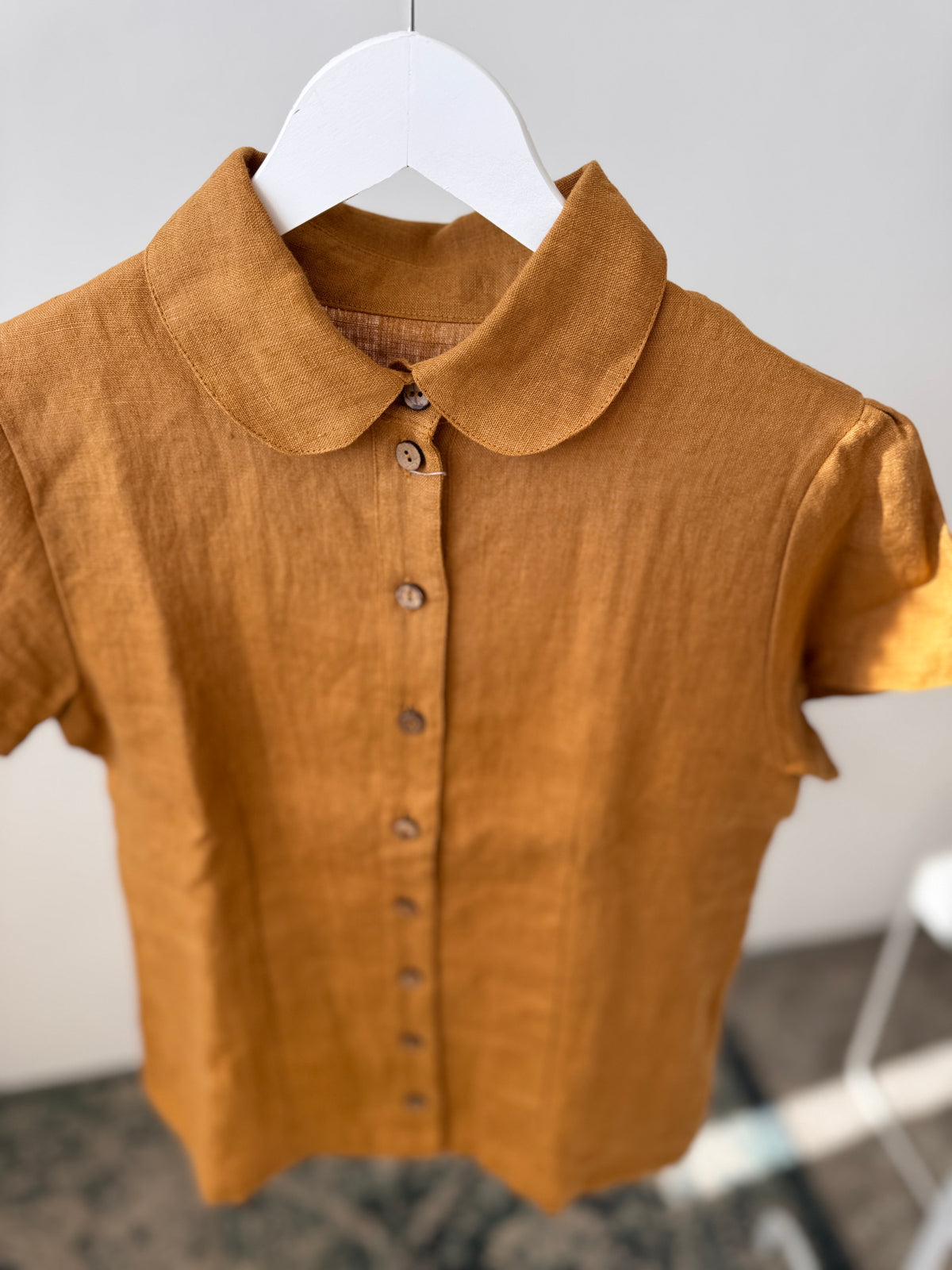 Women Blouse Grace, Ochre, S