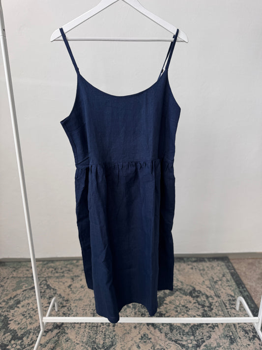 Women dress ELENA, navy blue, M/L