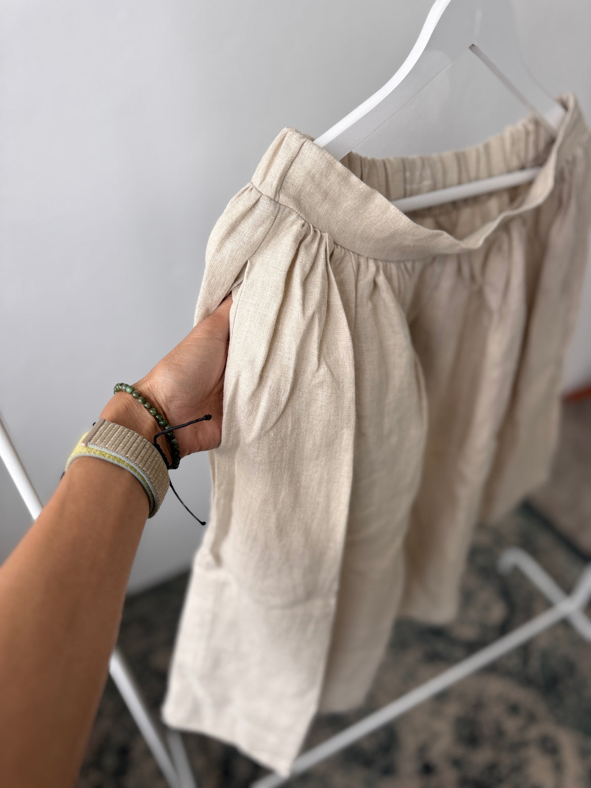 Linen skirt