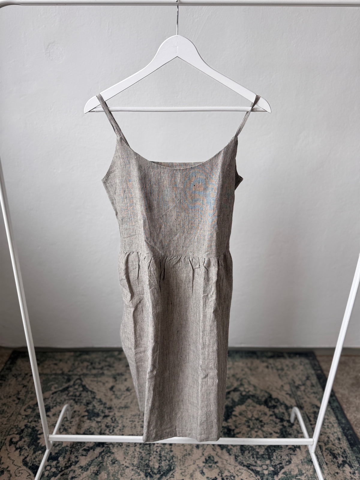 Elena dress, stripes, S/M