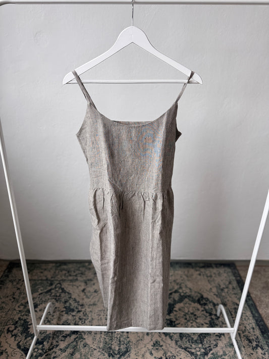 Elena dress, stripes, S/M