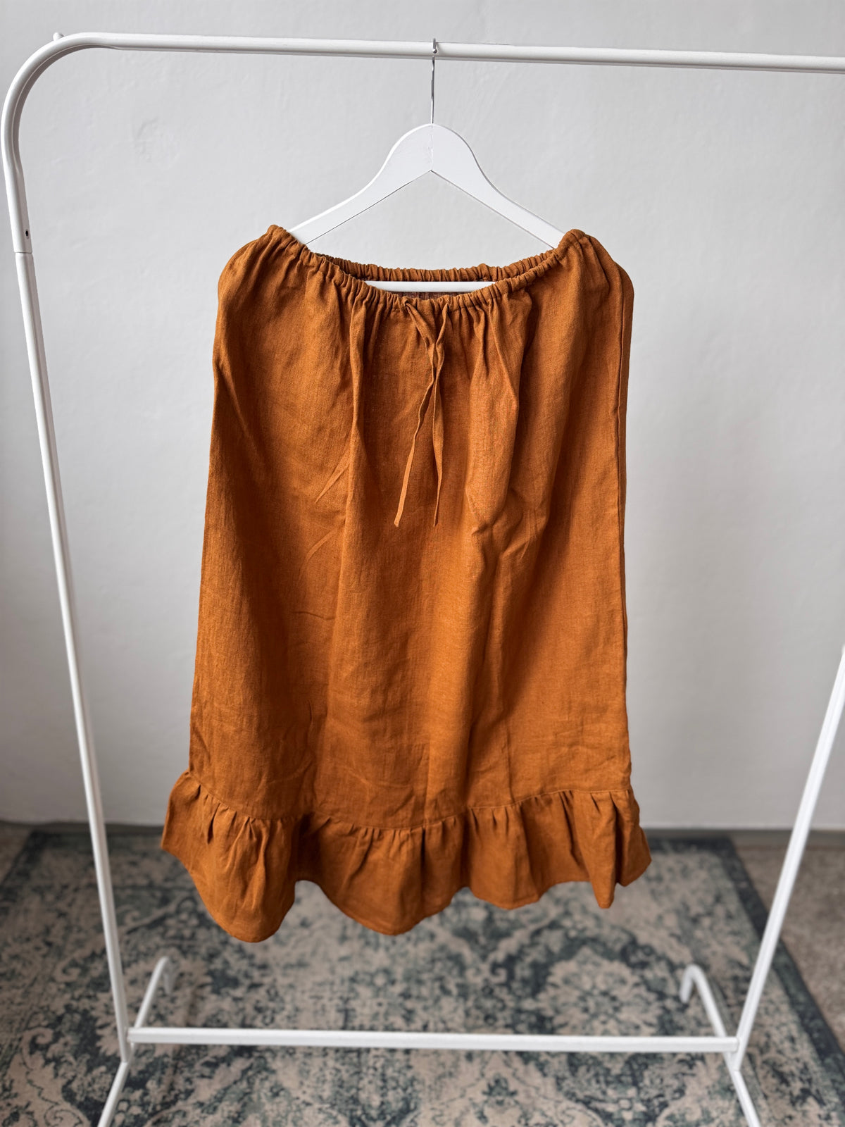 Skirt, honey ochre, one size