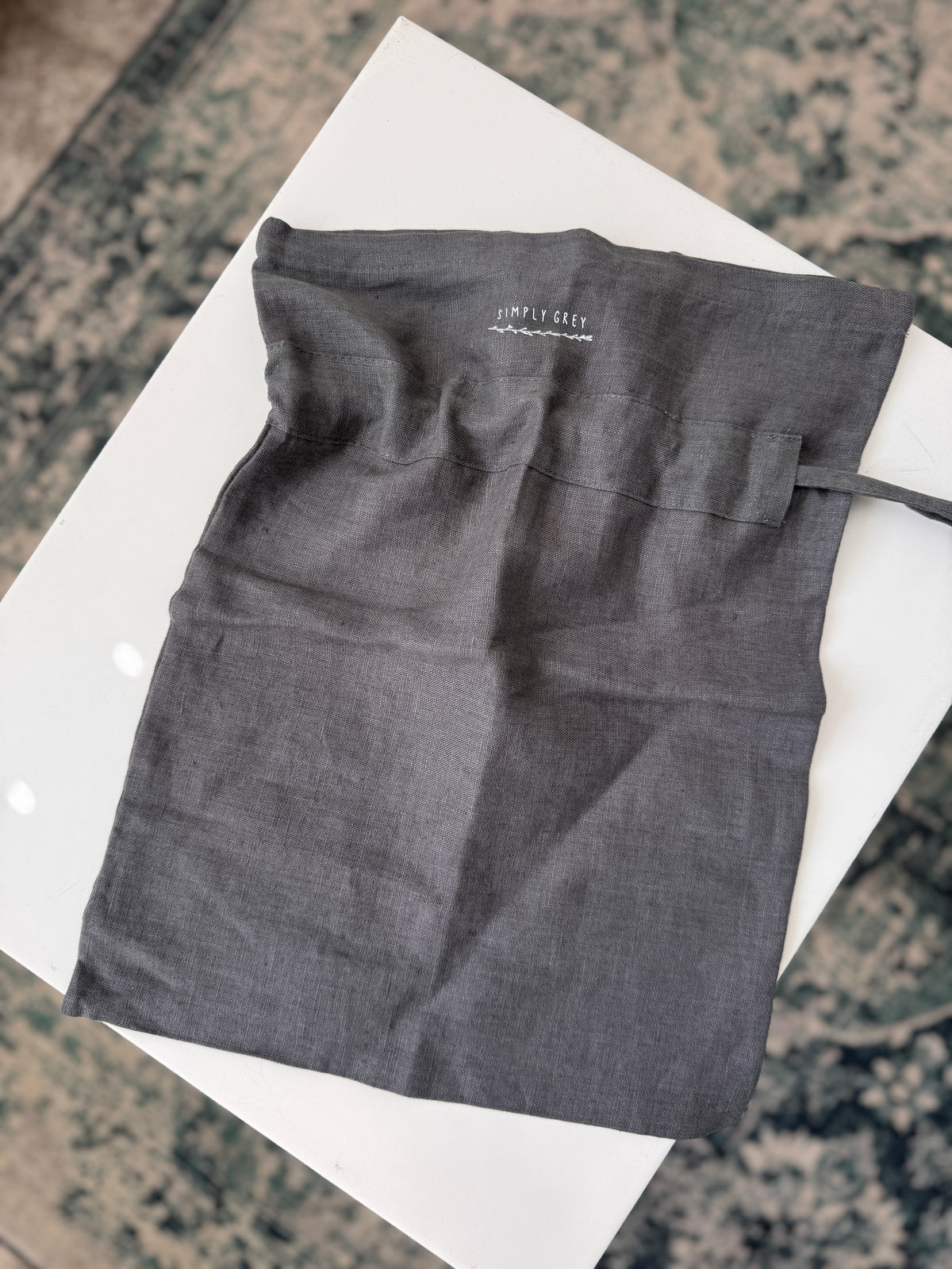 Linen bread bag small 31 x 41 cm