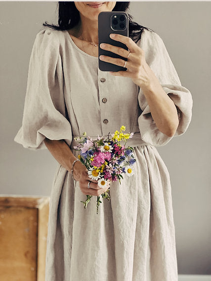 Women's linen dress Katie