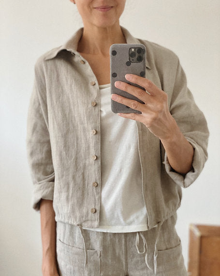 Women's linen top IVY