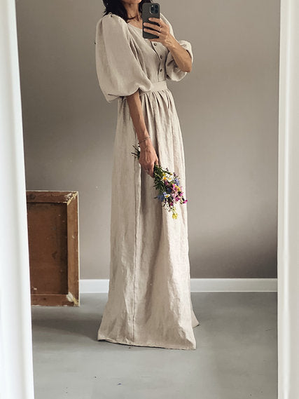 Women's linen dress Katie