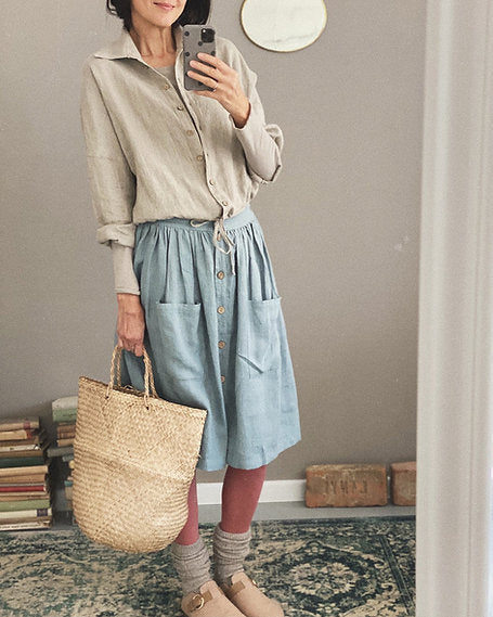 Women's linen top IVY