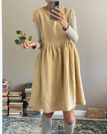 Women's linen dress AMELIA