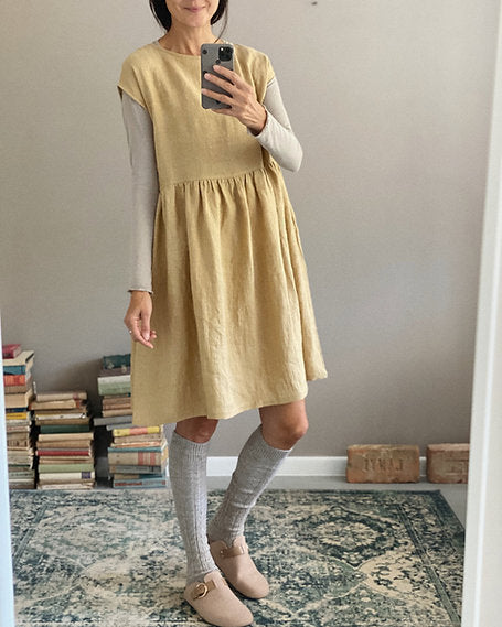 Women's linen dress AMELIA