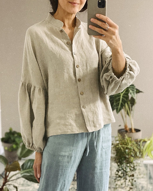 Women's linen top EVA