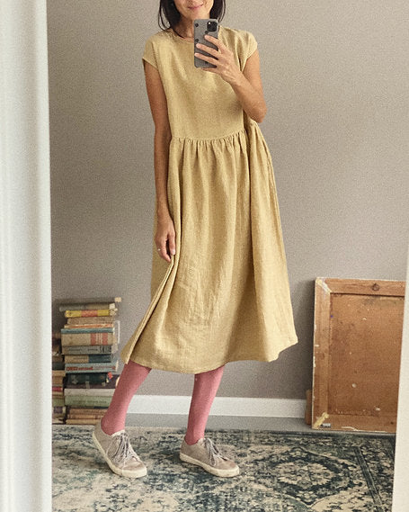 Women's linen dress AMELIA