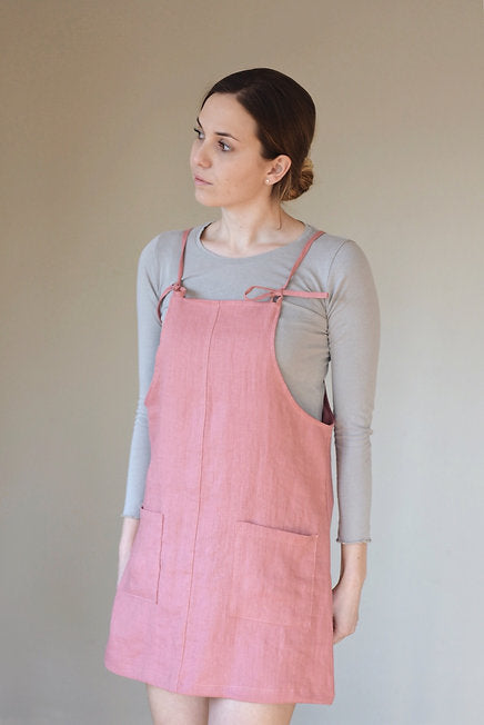 Women's linen mini dress MIA