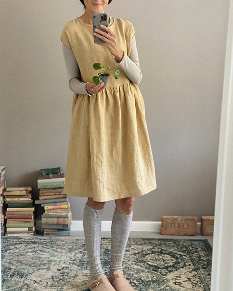 Women's linen dress AMELIA