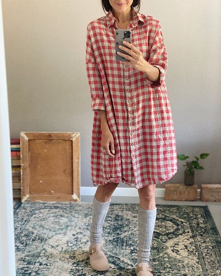 Women's linen dress AUDREY