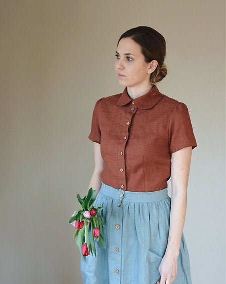 Women's linen shirt Grace