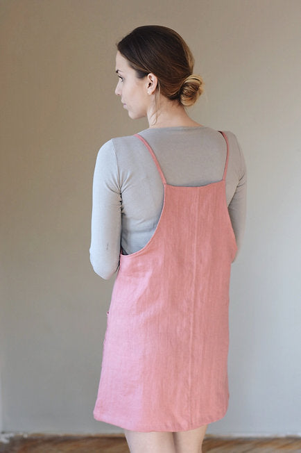 Women's linen mini dress MIA
