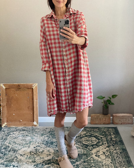 Women's linen dress AUDREY