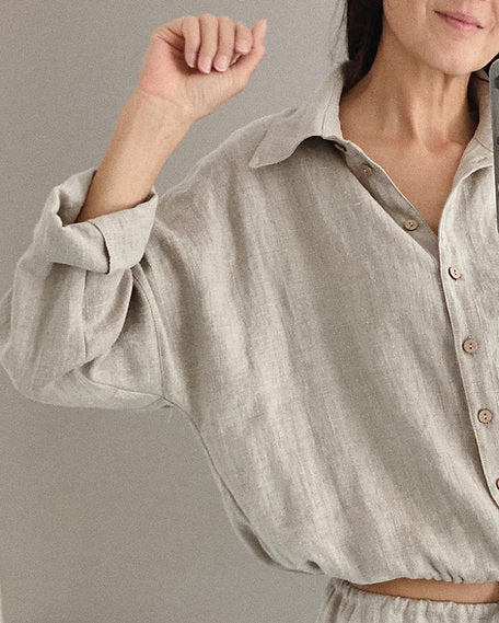 Women's linen top IVY