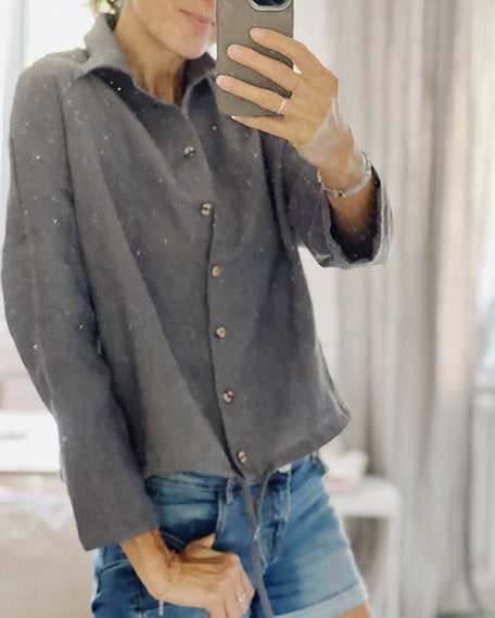 Women's linen top IVY