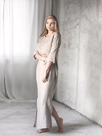 Women linen night dress