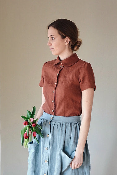 Women's linen shirt Grace