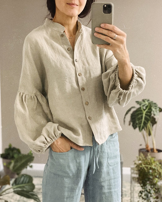 Women's linen top EVA