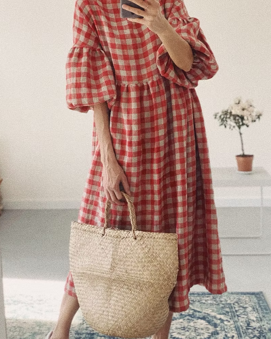 Women's linen dress OLIVIA