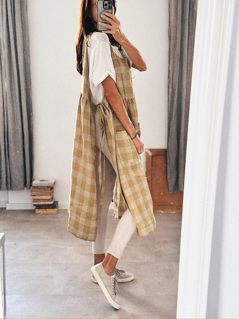 olive green plaid dress Highland Classic Mini Dress - Green, Red and Yellow, Large | Hazel and Olive