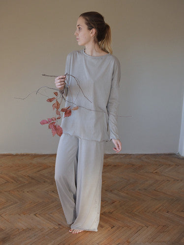 Women's pajama set - lightweight  100% organic cotton | simplygreylife