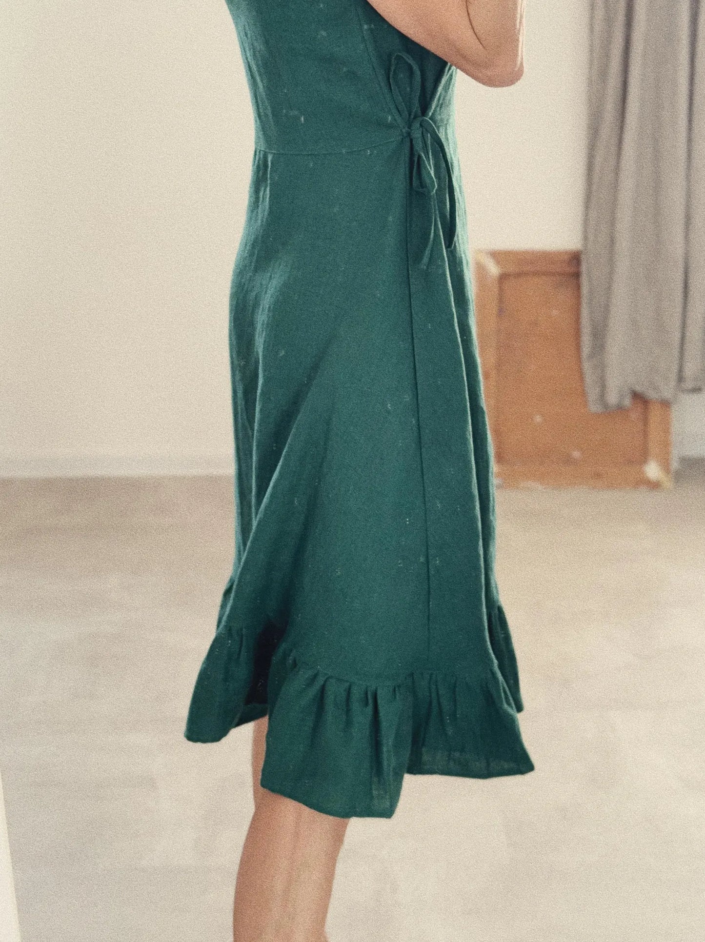 Women's linen dress EVELYN