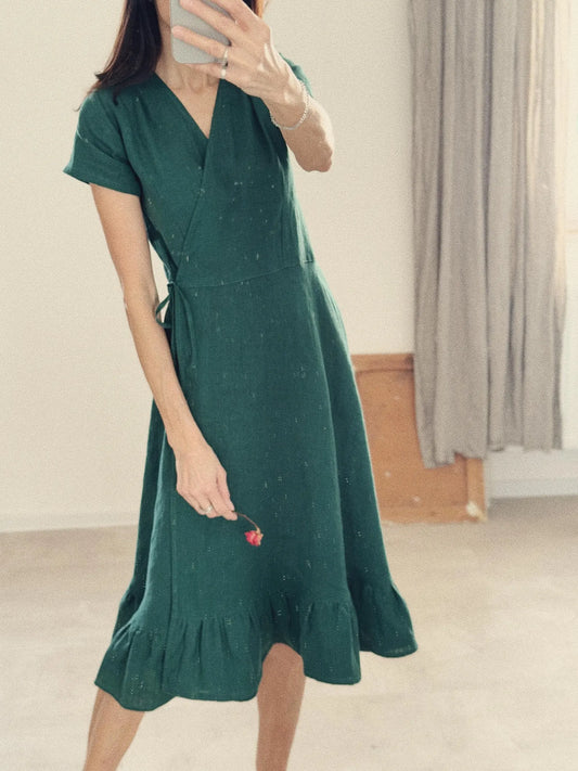 Women's linen dress EVELYN