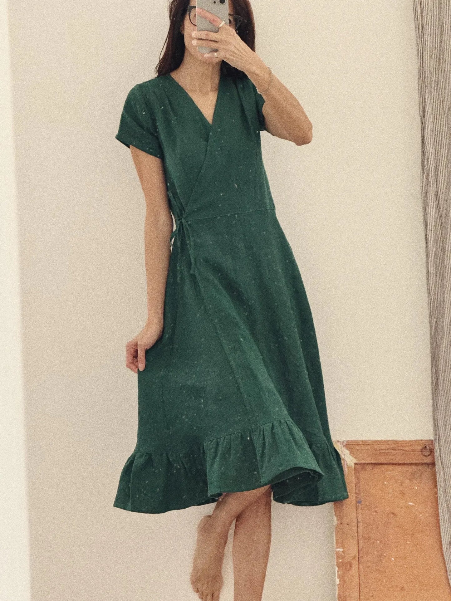 Women's linen dress EVELYN