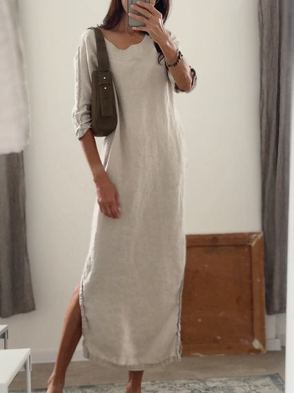 Women linen night dress
